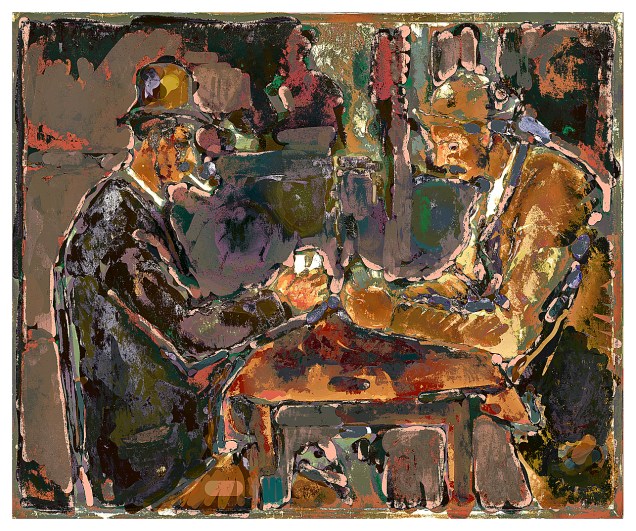 Les joueurs de cartes E.